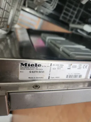 Lavavajillas Miele Integrado