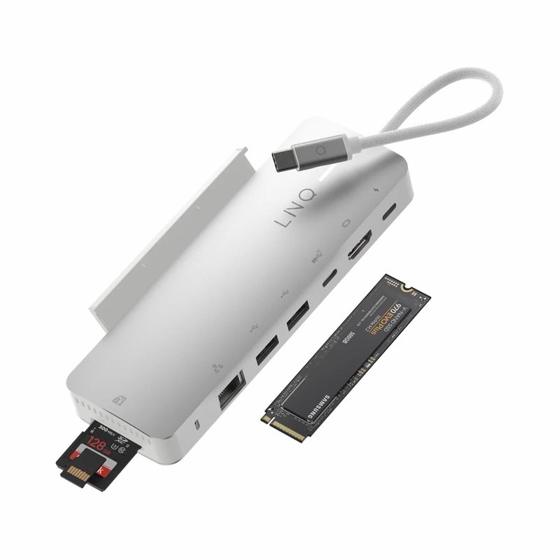 Hub USB-C 9 en 1 LINQ (Sellado)