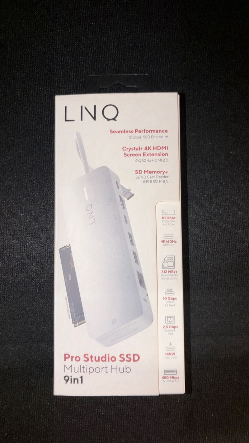Hub USB-C 9 en 1 LINQ (Sellado) afbeelding 7