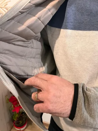 Chaqueta Norway Talla L/XL Beige/Marrón