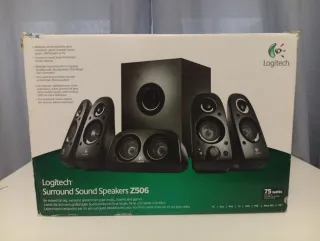 Altoparlanti Logitech 5.1 neri