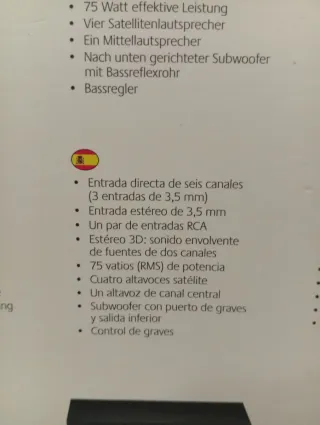 Altoparlanti Logitech 5.1 neri