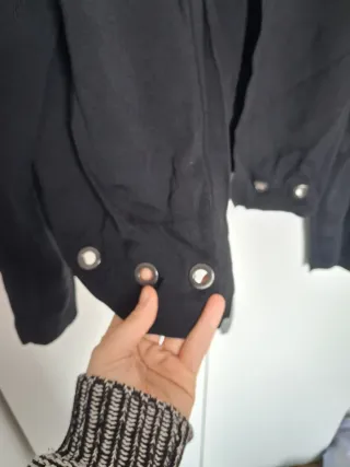 Morgan Cárdigan Negro Talla S