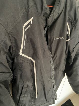 Chaqueta Moto Kangroute Negra