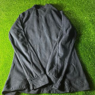 Forro Polar Champion Negro Media Cremallera