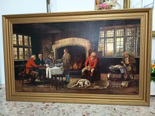 Cuadro decorativo estilo clásico