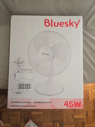 Ventilador de sobremesa Bluesky 45W
