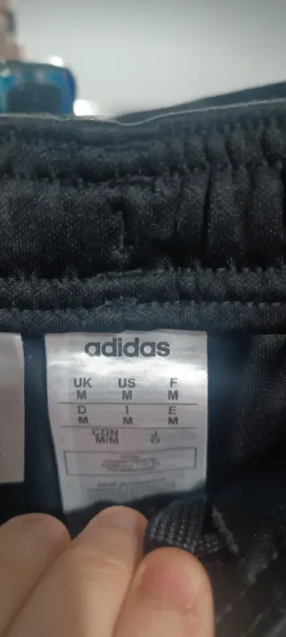 Pantalón chándal Adidas negro