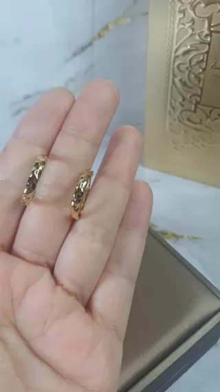 Pendientes Aro Pequeños Chapado Oro 18k