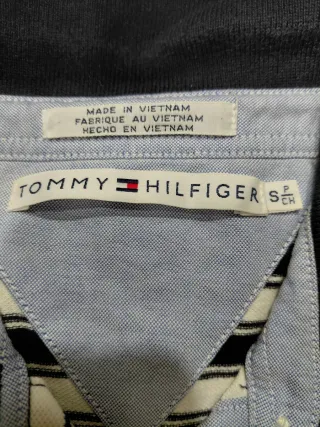 Polo Tommy Hilfiger Rayas Talla S
