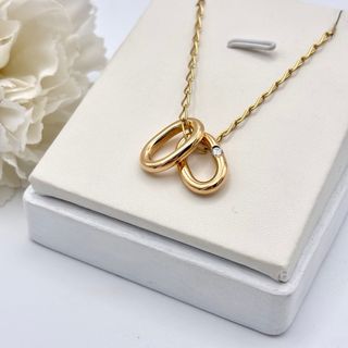 Collar de oro 18kt y diamante