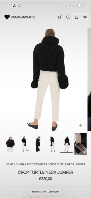 Jersey Cuello Cisne MUMSHANDE Talla Única