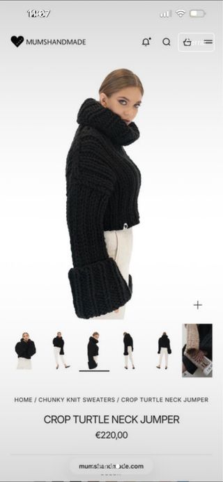 Jersey Cuello Cisne MUMSHANDE Talla Única