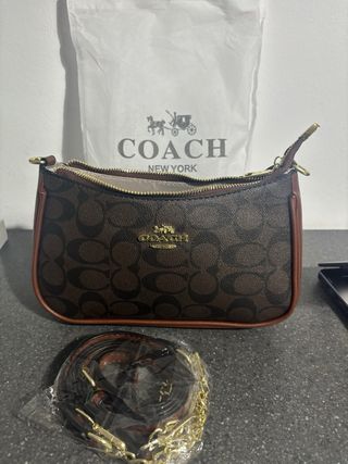 Bolso Coach New York Marrón