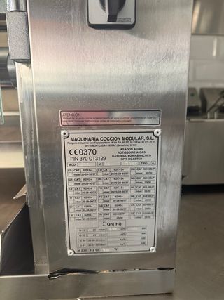 Asador de pollos de gas profesional NUEVO