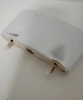 Accesorios baño vintage blanco