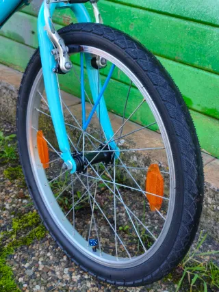 Bicicleta Infantil Btwin 20 Azul