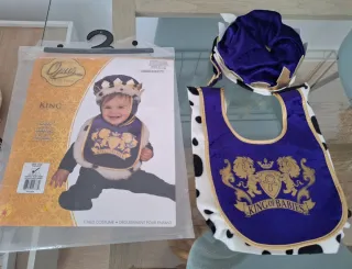 Disfraz Rey de los Bebés Talla Única