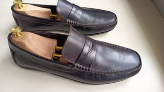 Mocassini Florsheim Pelle Nera Taglia 44