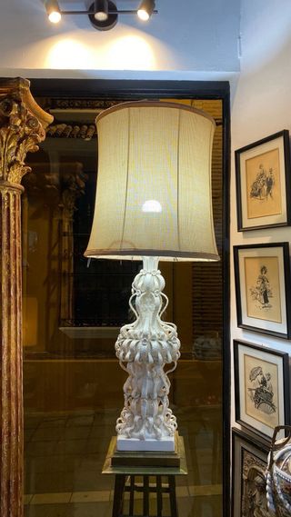 Lámpara Cerámica Manises Años 50/60