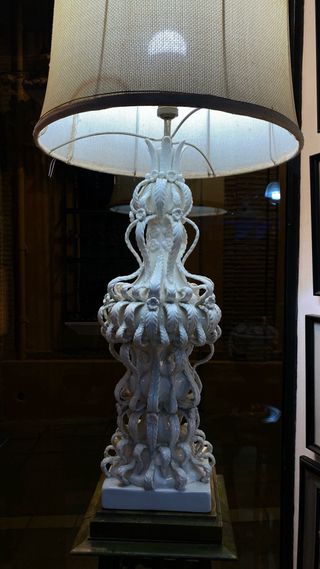 Lámpara Cerámica Manises Años 50/60