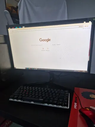 Ordenador NOX, Monitor Samsung, Teclado Mecánico.