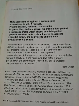 I figli non crescono più scritto da Crepet Einaudi