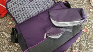 Bolso Morado Adventure Collection carro bebé