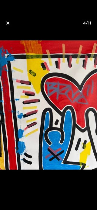 Cuadro Freda People - Haring XL