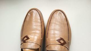 TORRETTI Mocassini Pelle N.1692 Beige/Marrone