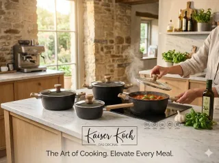 Batteria Pentole Kaiser Koch 8 Pezzi