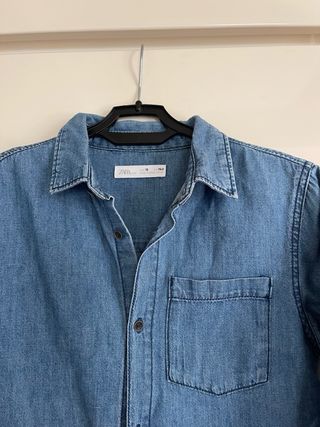 Camicia denim Zara bimbo tg 10 anni