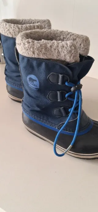 Botas Sorel Unisex de niño Azul/Negro Talla 36