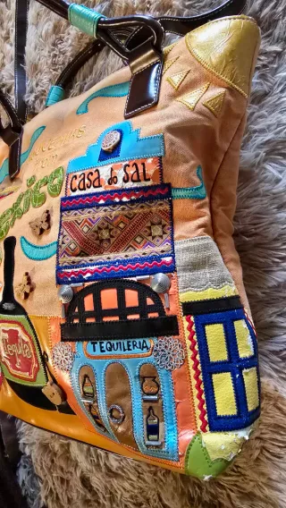 Bolso Braccialini bordado Souvenirs from Mexico