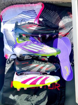 Pack Botas Fútbol Adidas Gama Alta Talla 44.5