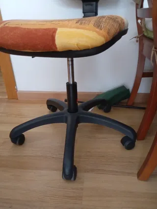 Silla de oficina con estampado