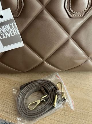 Bolso Enrico Coveri Mujer Beige/Marrón