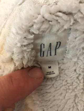 Sudadera GAP con cremallera Talla M