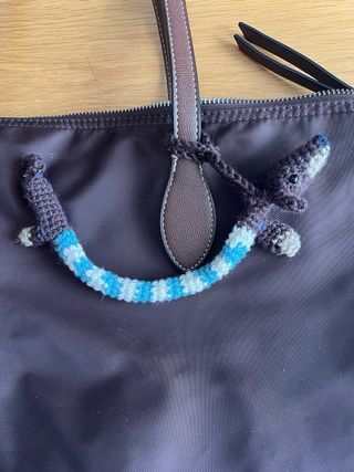 Llavero Perro Salchicha Crochet