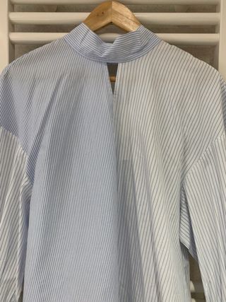 Camisa Zara rayas lazo