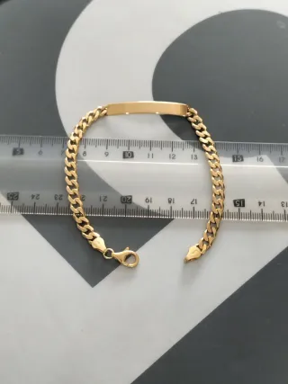Pulsera de oro para hombre nueva