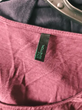 Blusa morada manga larga