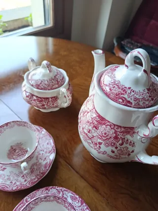 Juego de café La Cartuja porcelana