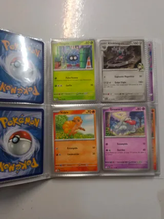 Álbum Cartas Pokémon Originales