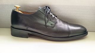 Testoni Derby Pelle Nera 40.5