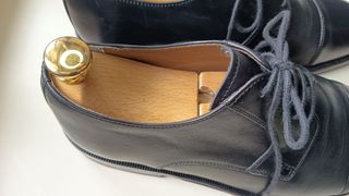 Testoni Derby Pelle Nera 40.5