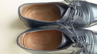 Testoni Derby Pelle Nera 40.5