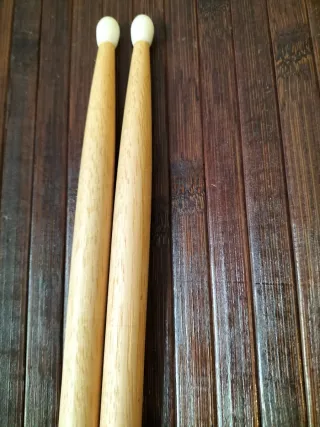 Baquetas batería Vater 5B Hickory Ligeras nuevas