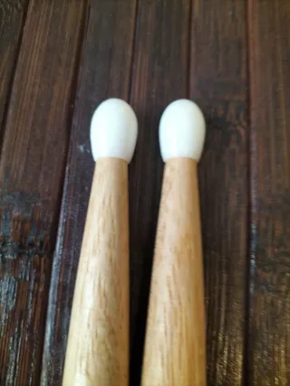 Baquetas batería Vater 5B Hickory Ligeras nuevas