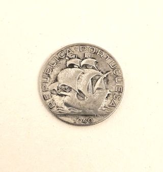 Lote 4 Monedas Plata Portuguesas